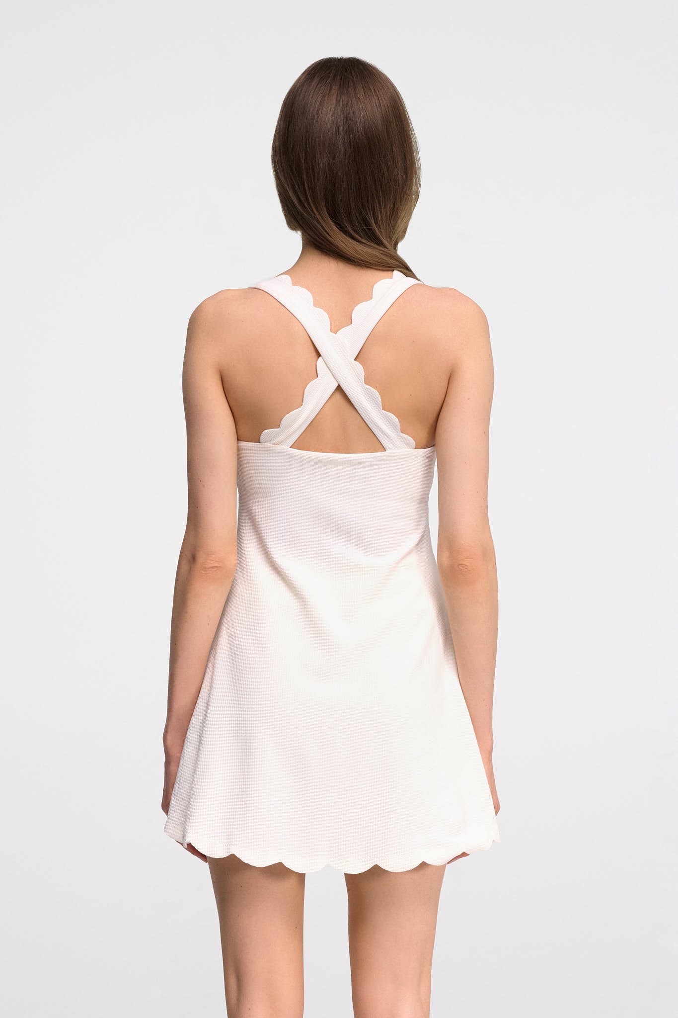 Serena Dress in Coconut